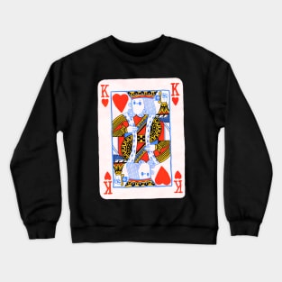 King of Hearts Crewneck Sweatshirt